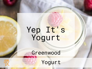 Yep It's Yogurt