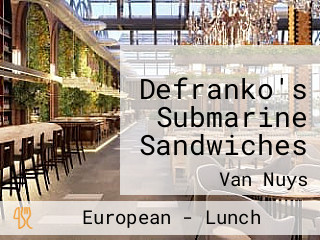 Defranko's Submarine Sandwiches