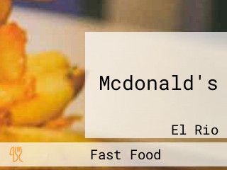 Mcdonald's