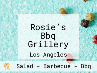 Rosie’s Bbq Grillery