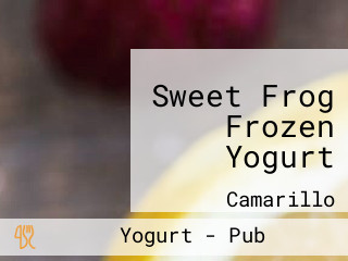 Sweet Frog Frozen Yogurt