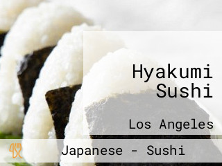 Hyakumi Sushi