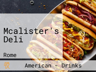 Mcalister's Deli