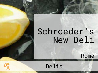 Schroeder's New Deli