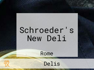 Schroeder's New Deli