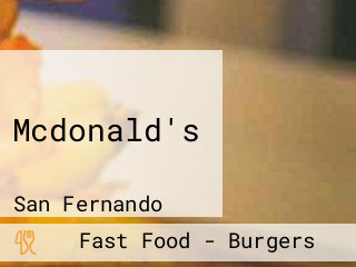 Mcdonald's