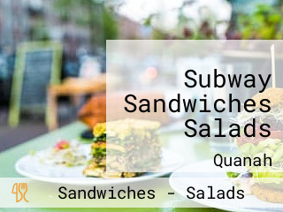 Subway Sandwiches Salads