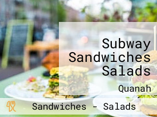 Subway Sandwiches Salads