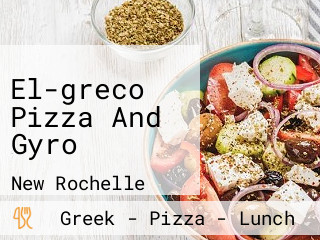 El-greco Pizza And Gyro