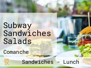 Subway Sandwiches Salads