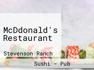 McDdonald's Restaurant