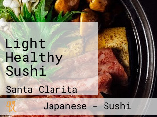 Light Healthy Sushi