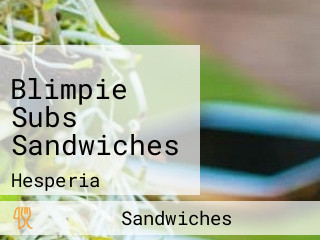 Blimpie Subs Sandwiches