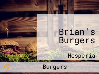 Brian's Burgers