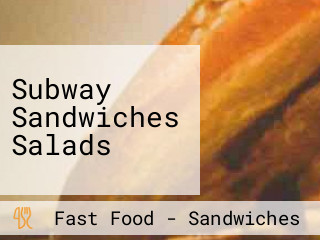 Subway Sandwiches Salads