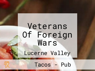 Veterans Of Foreign Wars