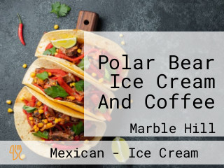 Polar Bear Ice Cream And Coffee