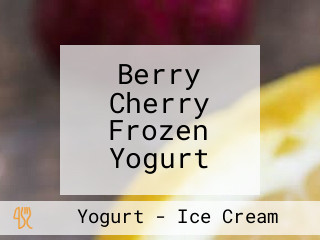 Berry Cherry Frozen Yogurt