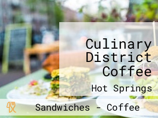 Culinary District Coffee