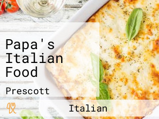 Papa's Italian Food