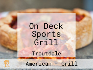 On Deck Sports Grill