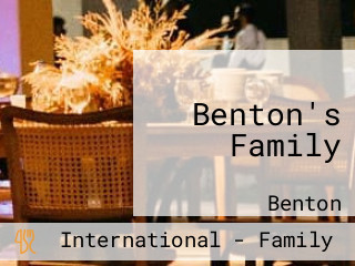 Benton's Family