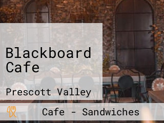 Blackboard Cafe