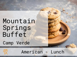 Mountain Springs Buffet