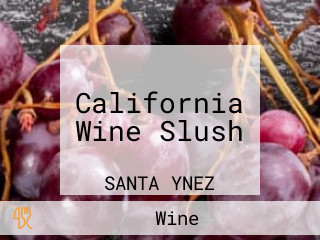 California Wine Slush