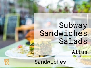 Subway Sandwiches Salads