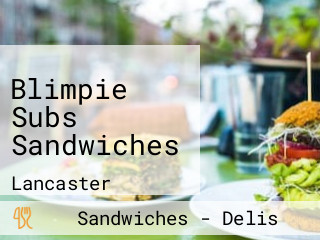 Blimpie Subs Sandwiches