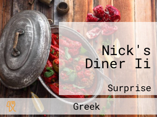 Nick's Diner Ii