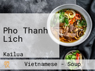 Pho Thanh Lich