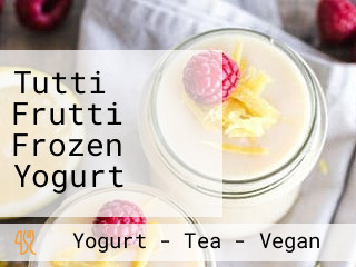 Tutti Frutti Frozen Yogurt