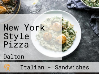 New York Style Pizza