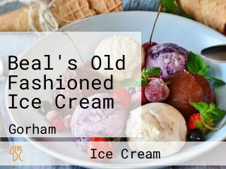 Beal's Old Fashioned Ice Cream