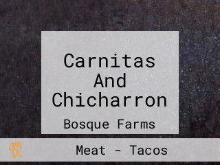 Carnitas And Chicharron