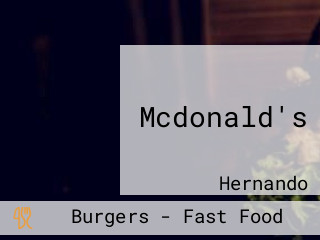 Mcdonald's