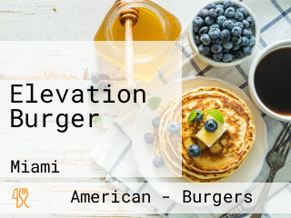 Elevation Burger