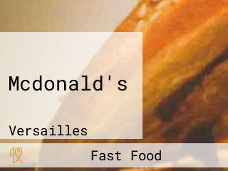 Mcdonald's