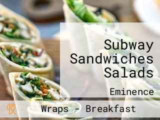 Subway Sandwiches Salads