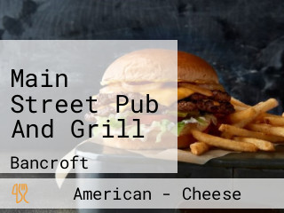 Main Street Pub And Grill