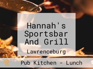 Hannah's Sportsbar And Grill