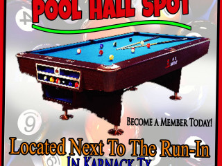 The Crookshank's Pool Hall Spot