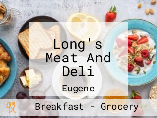 Long's Meat And Deli