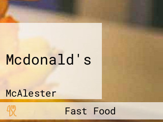 Mcdonald's