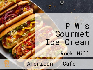 P W's Gourmet Ice Cream