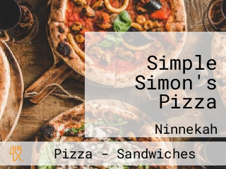 Simple Simon's Pizza