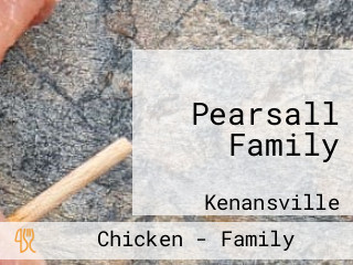 Pearsall Family