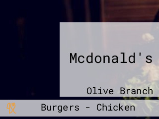 Mcdonald's